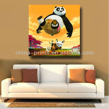 Hot Selling CARTOON Panda Canvas Wall Art